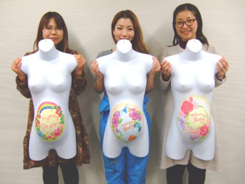 マタニティペイント(資格)認定講座 の画像