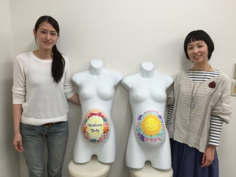 マタニティペイント（資格）認定講座【大阪会場】開催報告