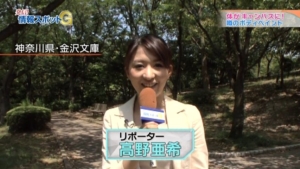 チャンネルNECO「発信！情報スポットG」#4、2015年6月5日放送ボディペインティング