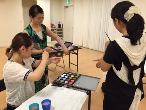 マタニティペイント資格 認定講座【大阪会場】開催報告の画像