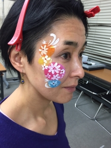 2015.12フェイス＆ボディペインティング技能検定1級_大阪の画像