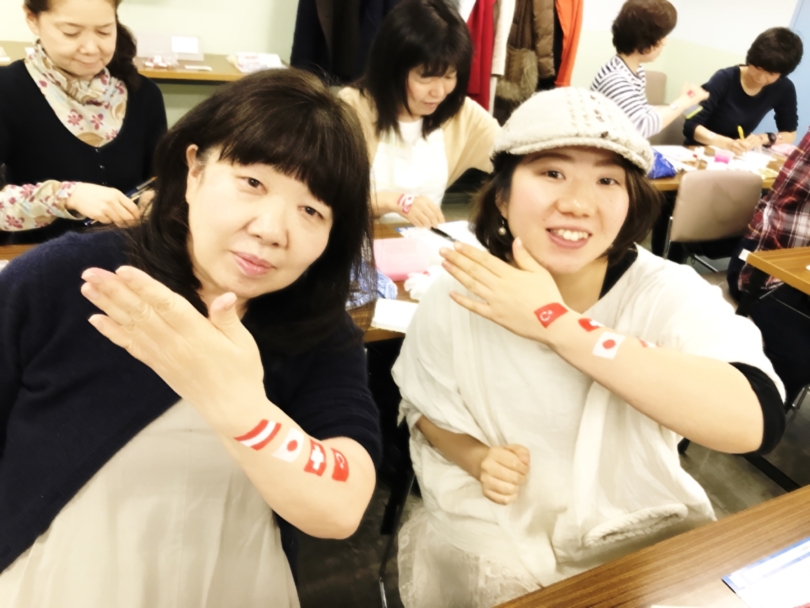 東京2020オリンピックパラリンピック”フェイスペインティング・ボランティア”ミーティングの画像