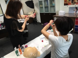 フェイス&ボディペインティング技能検定２級資格認定講座の画像