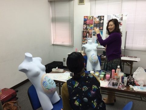 マタニティペイント資格認定講座