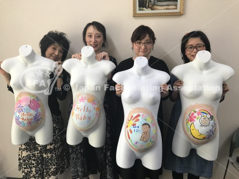 マタニティペイント資格認定講座の画像