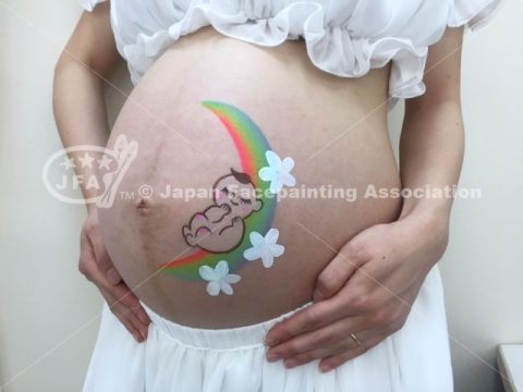 スタジオアリス　マタニティペイントの画像