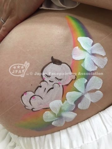 スタジオアリス　マタニティペイントの画像