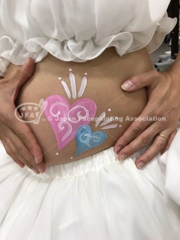 スタジオアリス　マタニティペイントの画像