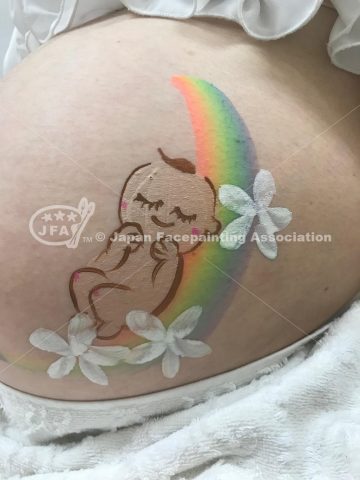 スタジオアリス　マタニティペイントの画像