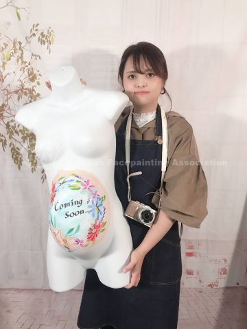 マタニティペイント資格認定講座の画像