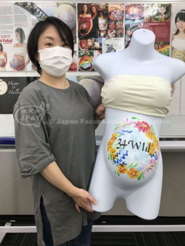 マタニティペイント資格認定講座の画像
