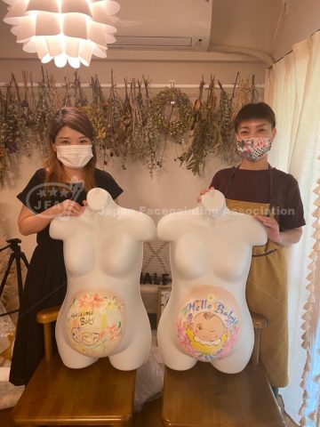 マタニティペイント資格認定講座の画像