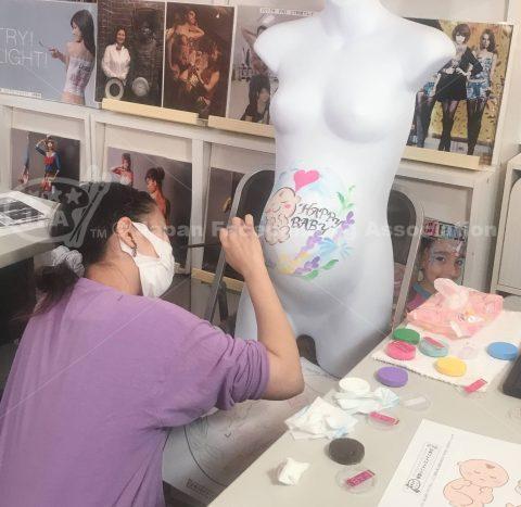 マタニティペイント資格認定講座の画像
