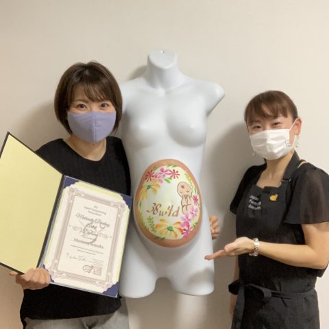 マタニティペイント資格認定講座_福岡
