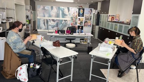 フェイス&ボディペインティング技能検定2級資格認定講座の画像