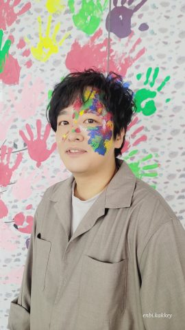 フェイスペイントの画像