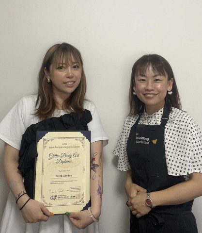 ラメ・グリッターアート資格認定講座_福岡