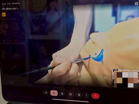 フェイス&ボディペインティング技能検定2級資格認定講座の画像