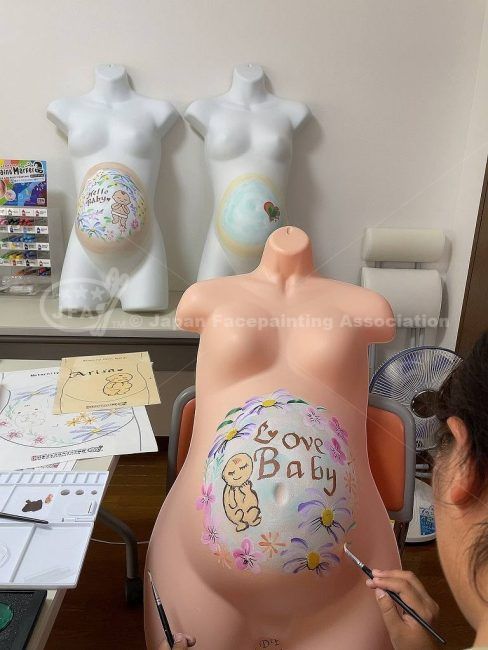 マタニティペイント資格認定講座_福岡