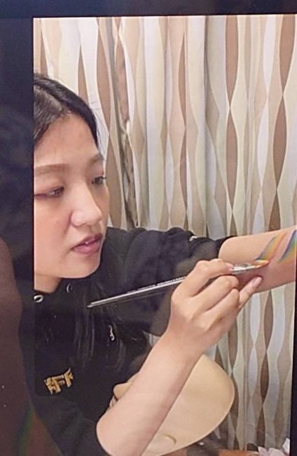 フェイス＆ボディペインティング技能検定2級資格認定講座の画像