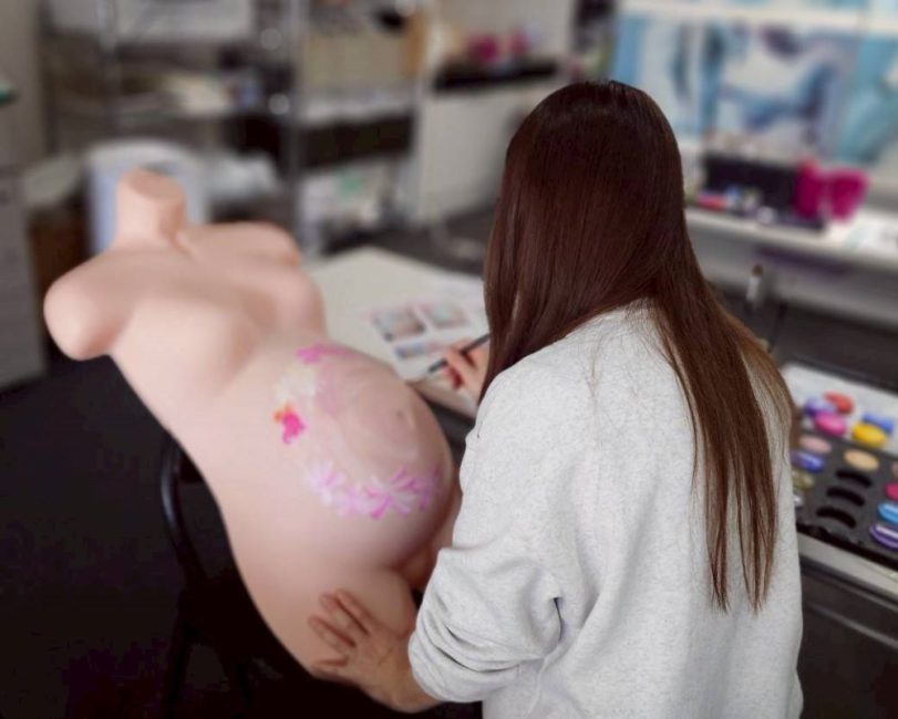 マタニティペイント資格認定講座の画像