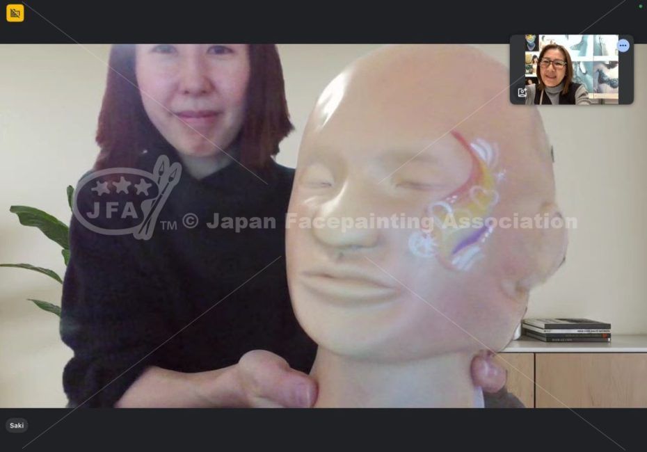 フェイス&ボディペインティング技能検定2級資格認定講座の画像