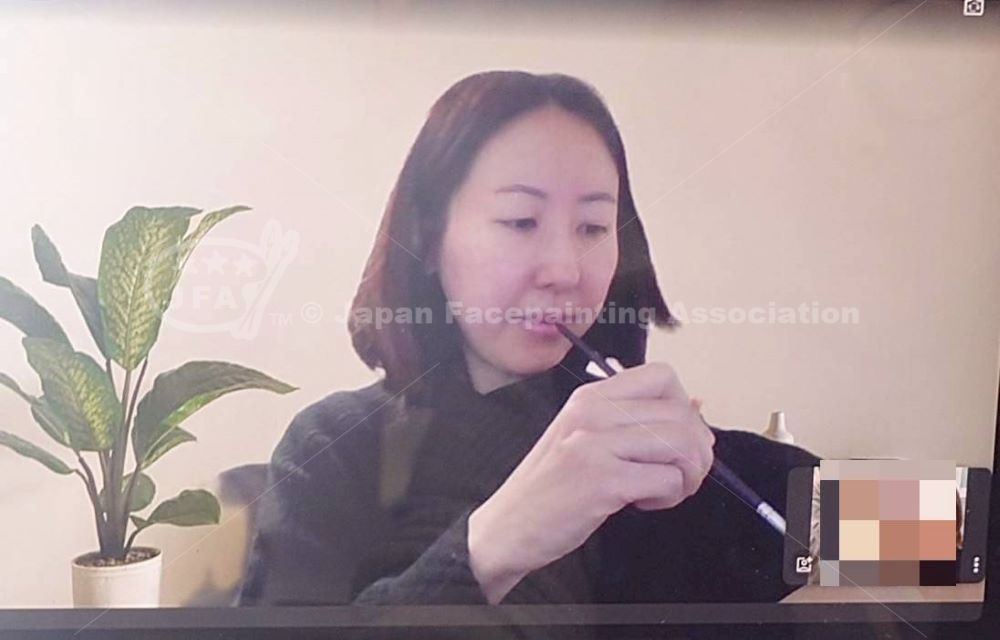 フェイス&ボディペインティング技能検定2級資格認定講座の画像