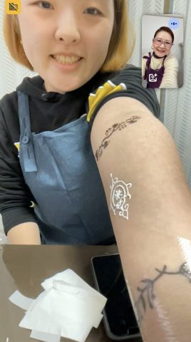 メヘンディヘナアート資格認定講座の画像