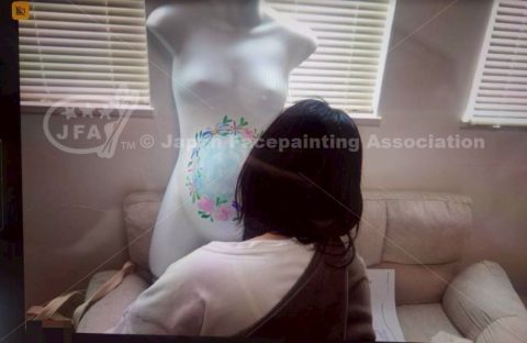 マタニティペイント資格認定講座の画像