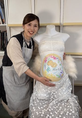 マタニティペイント資格認定講座の画像