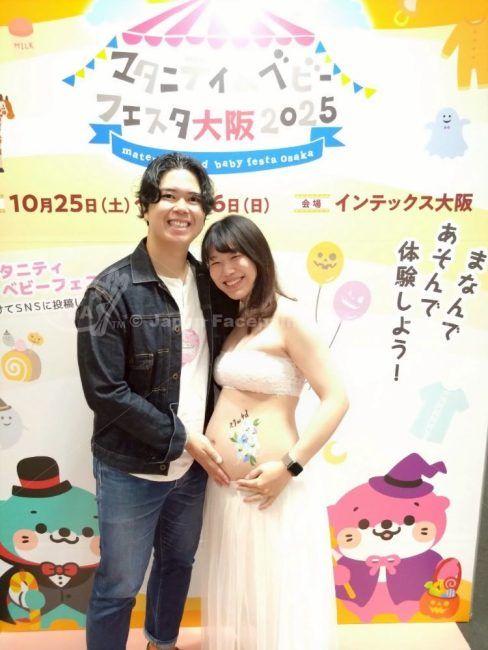 マタニティ&ベビーフェスタ_マタニティペイントの画像