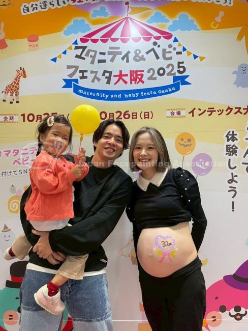 マタニティ&ベビーフェスタ_マタニティペイントの画像