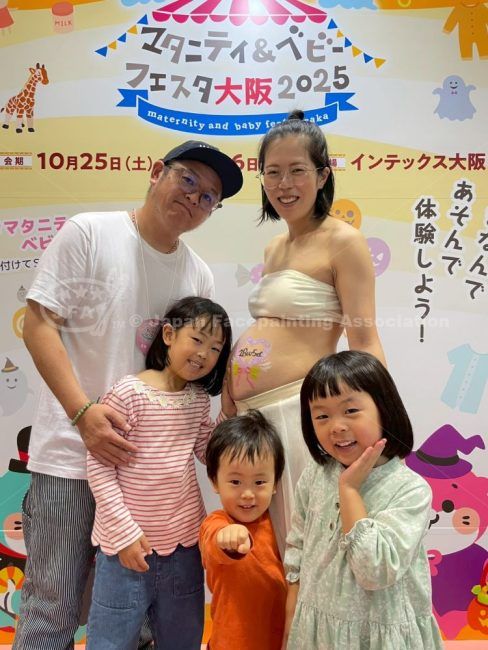 マタニティ&ベビーフェスタ_マタニティペイントの画像