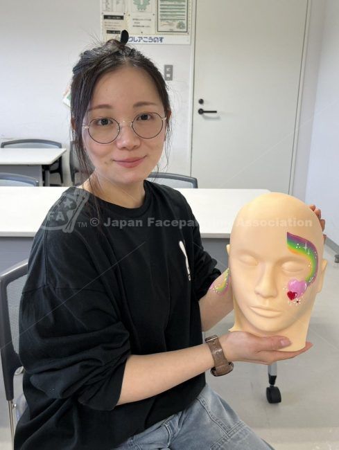 フェイス＆ボディペインティング技能検定2級資格認定講座の画像