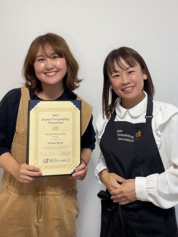 フェイス＆ボディペインティング技能検定2級資格認定講座_福岡