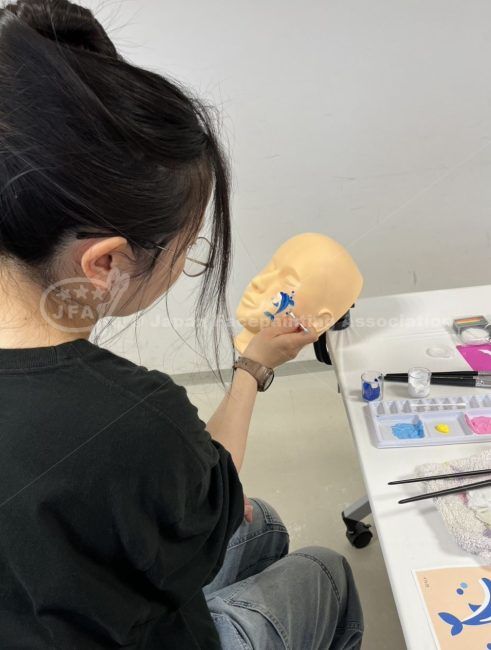 フェイス＆ボディペインティング技能検定2級資格認定講座の画像
