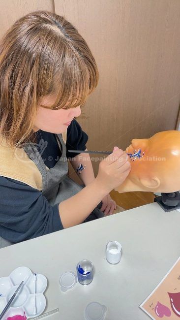 フェイス＆ボディペインティング技能検定2級資格認定講座_福岡